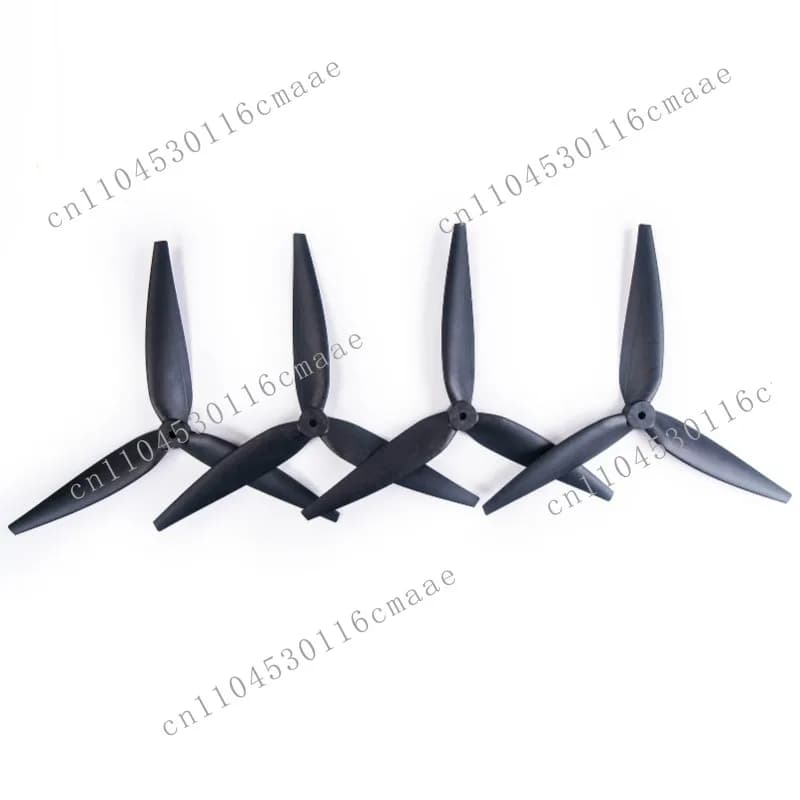 1050 reinforced nylon blade 10 inch for drone DIY efficient parts model aircraft three-blade propeller