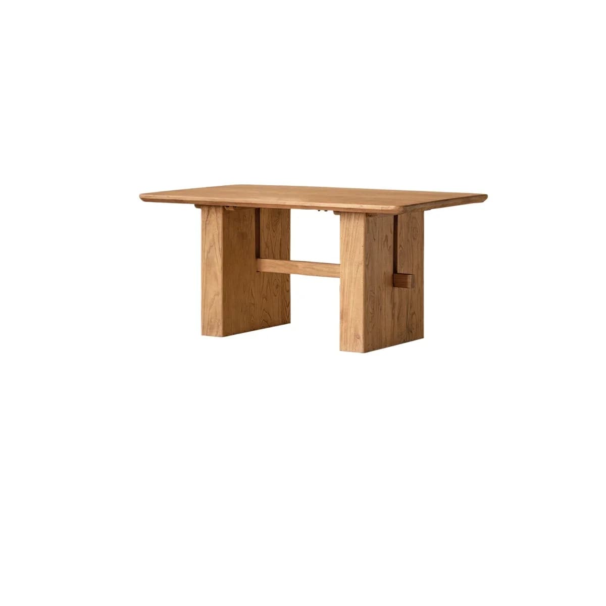 CX Solid Wood Dining Table Log Whole Wabi Sabi Wind Restaurant Dining Table Household