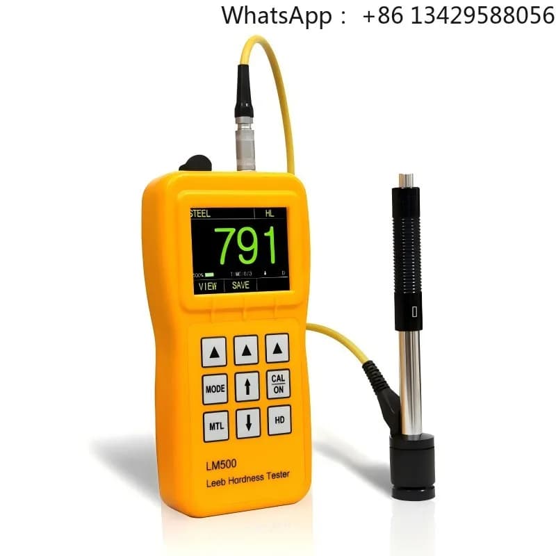 LM500 Leeb Hardness Tester Three Different Hardnessstandard Simultaneously  Displays the Maximal Error, Maximum Value
