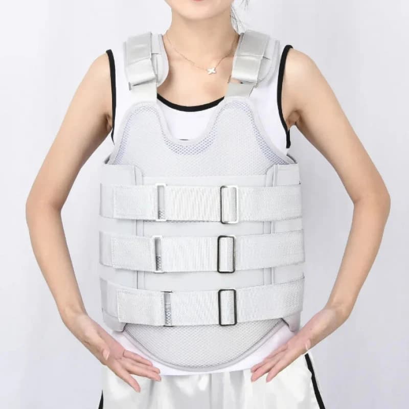 Thoracolumbar Thermoplastic Brace, Post-Fracture Spinal Fixation & Support
