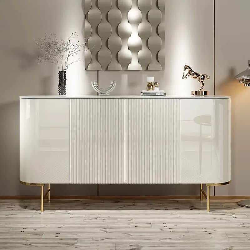 GZ-1   porch cabinet modern minimalist side cabinet rock slab paint door hall decorative cabinet porch partition locker