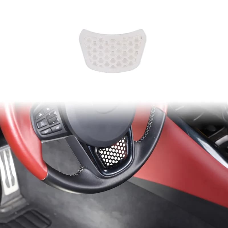 Stainless Steel Steering wheel trim Steering Wheel Chin Trim Decal sticker for 2019+ Toyota Supra  Car  interior Accessories