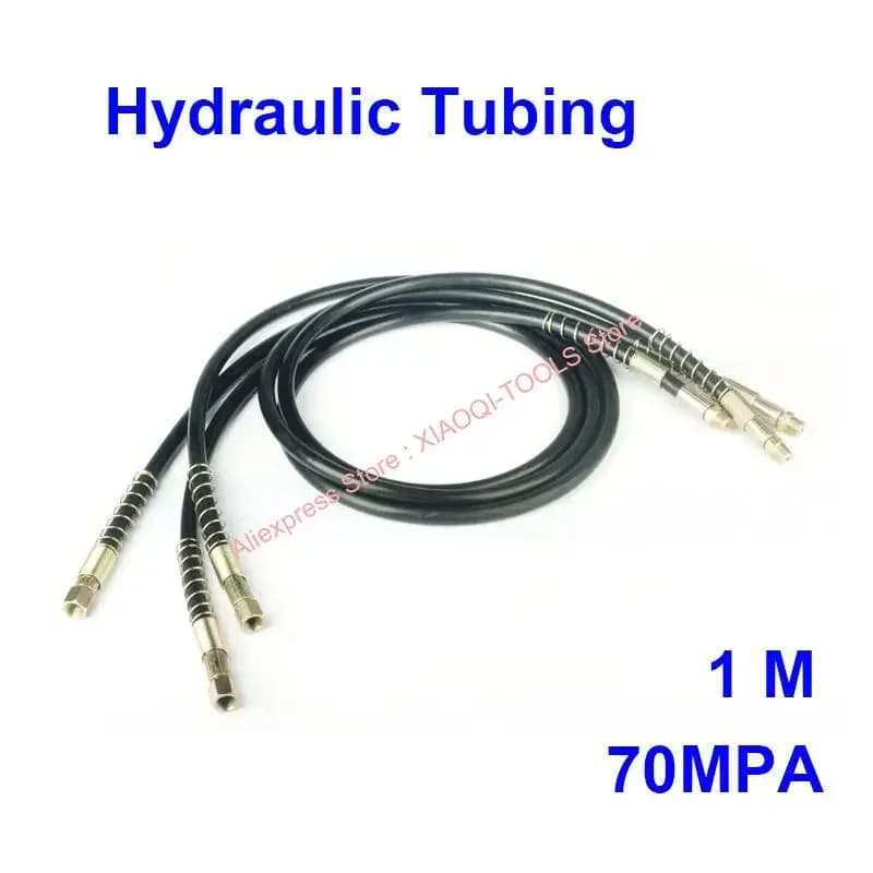 High Quality Hydraulic Tubing 1 M - 20 M 70MPA Hydraulic Tools High Pressure Tubing Hose Rubber Tube Oil Hose