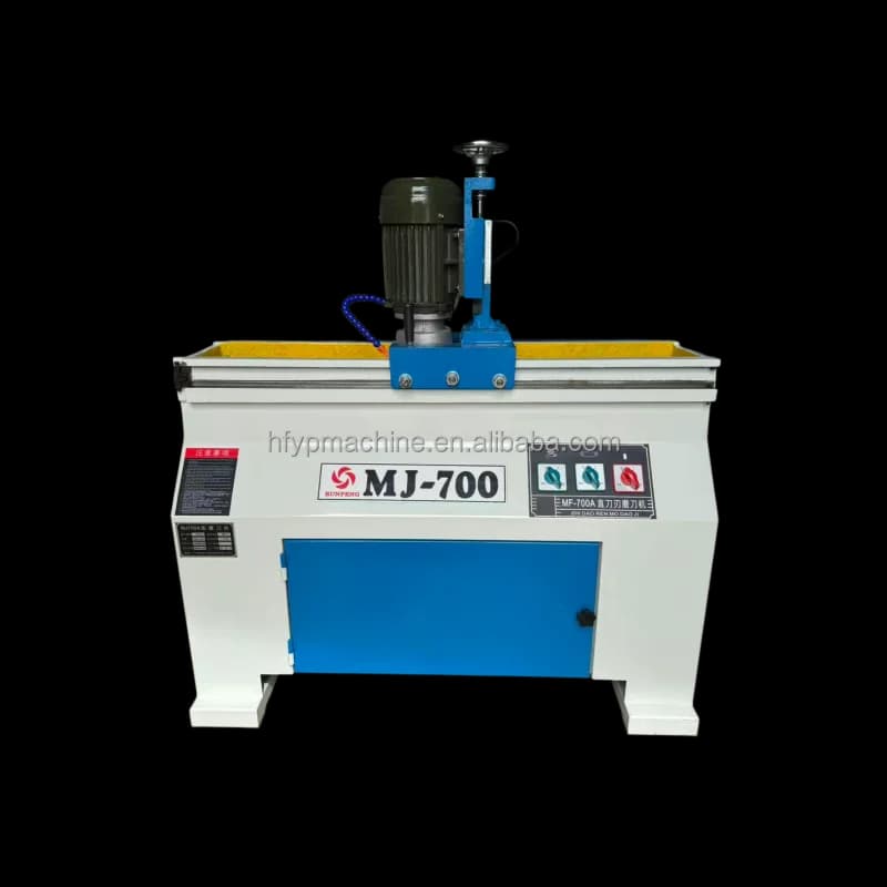 High Output Stainless Steel Knife Grinder Machine Fast Sharpening Automatic Linear Adjustable Stroke Woodworking