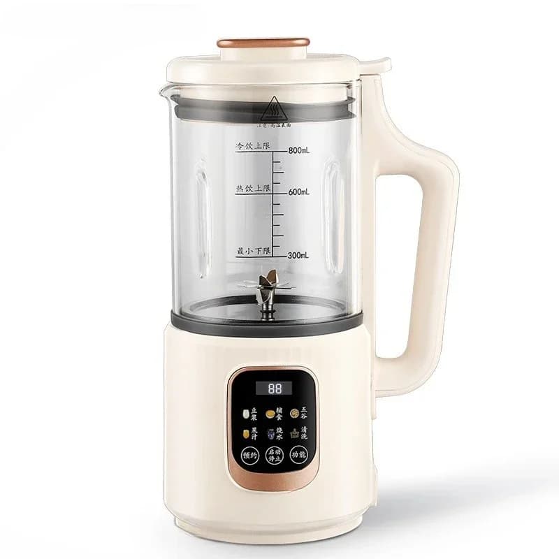 Wall breaker Household soybean milk machine Multifunctional cooking machine Bass complementary food machine Filter-free juicer