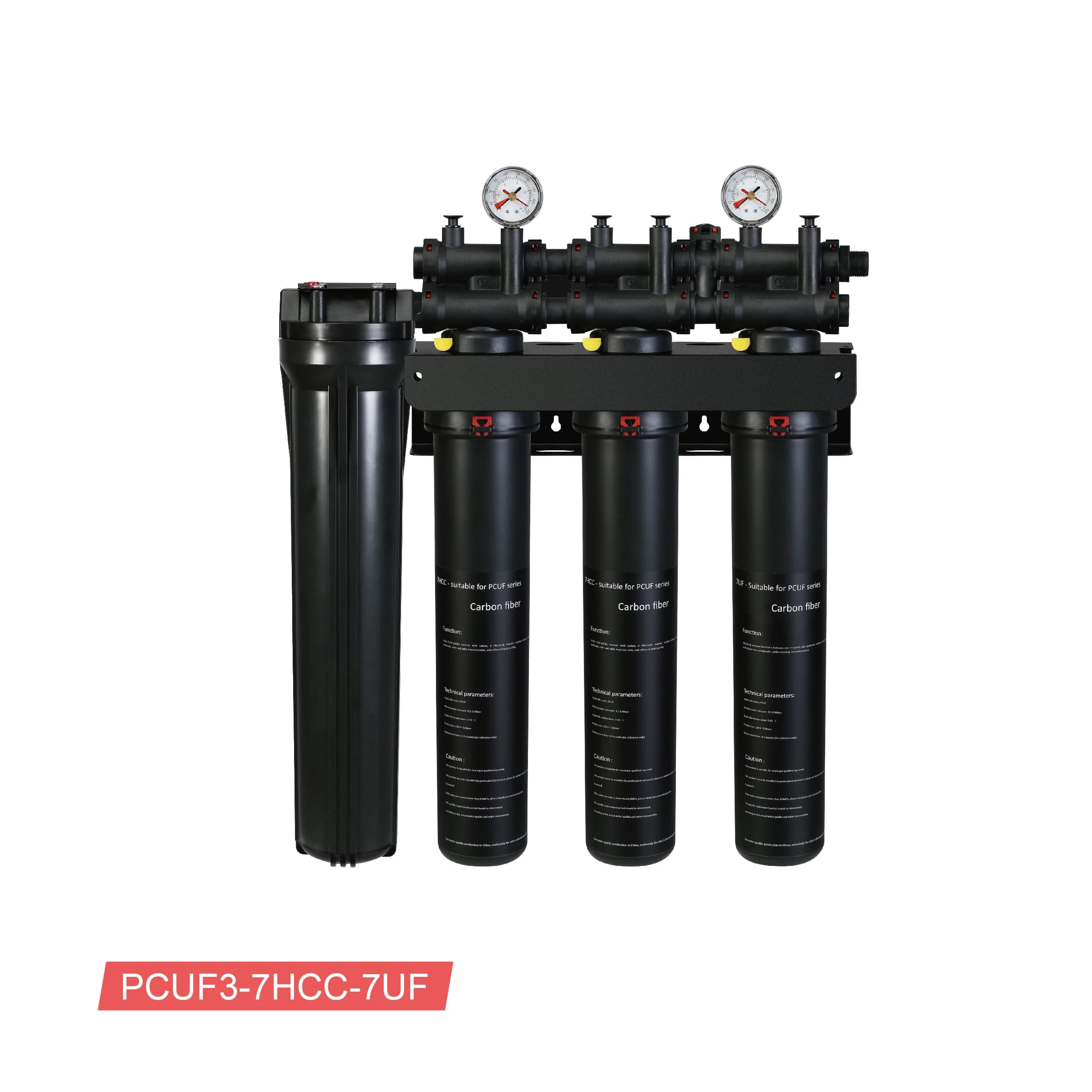 Easy Housing RO Pre Filter System with Fine Filtration & Scale Inhibition, Undersink Hot Cold Water Purifier for Home Drinking