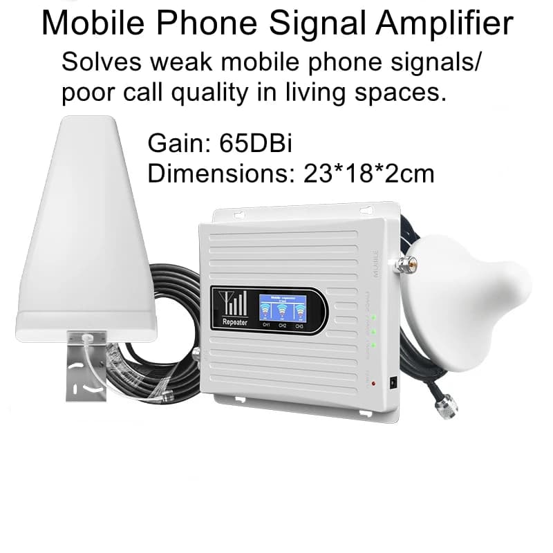 All-network 4G/5G signal extender, repeater, dedicated mobile phone signal amplifier, enhanced receiver.