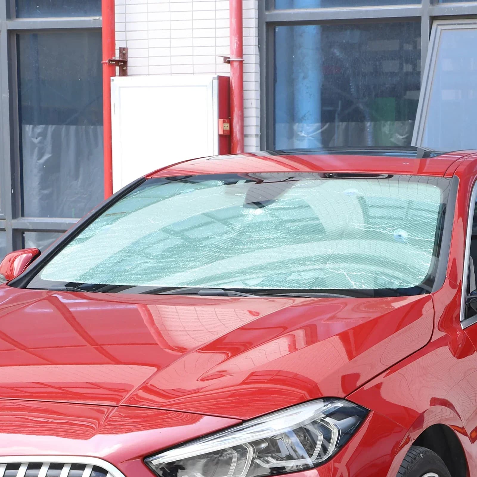 For BMW 2 Series F44 20-23 Aluminum Foil Car Sunshield Front Windshield Full Window Glass Sun Protection Parasol Car Accessories