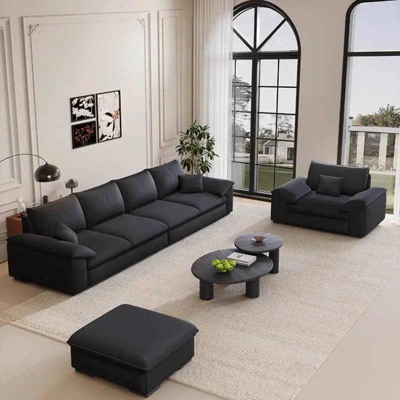 Luxury Wood Living Room Sofas Modern Minimalist Cheap Single Living Room Sofas Floor Sectional Divano Soggiorno Furniture Home