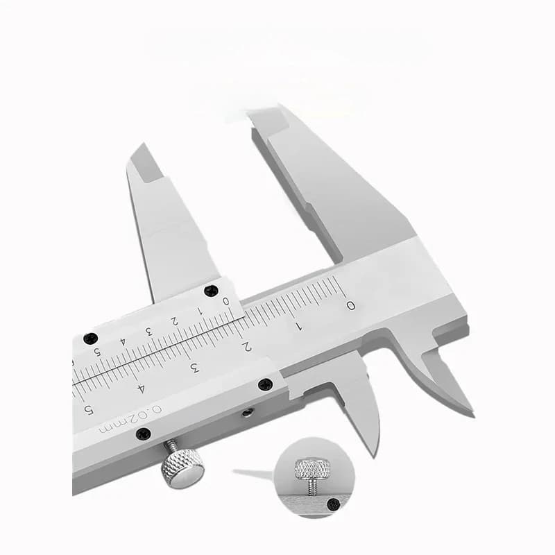 Precision Vernier Caliper 200mm Stainless Steel IP54 0.04mm Accuracy 0.02mm Resolution Measuring Tool