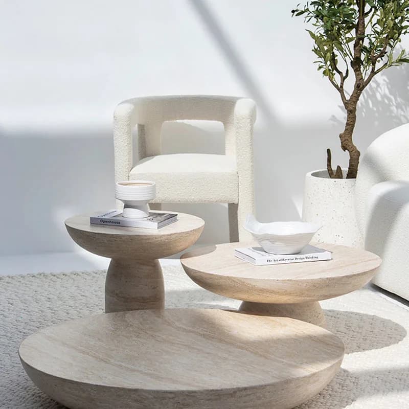 Minimalist Unique Side Table Nordic Decoration Modern Designer Books Coffee Table Simple Aesthetic Meubles Postmodern Furniture