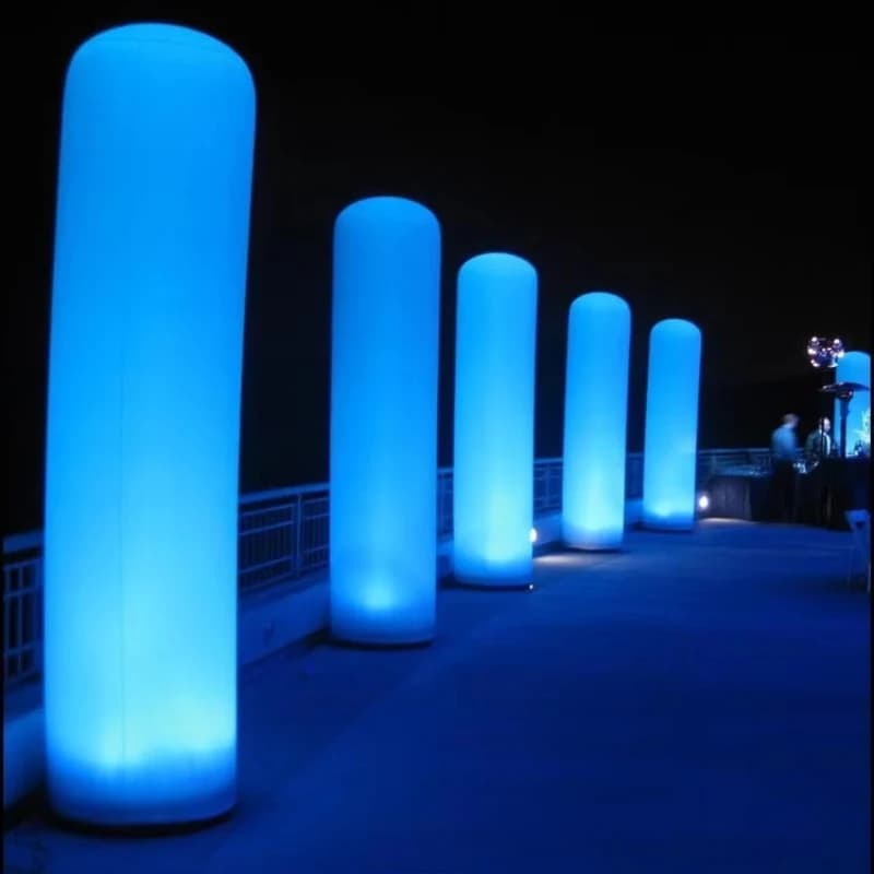 Hot-selling cross-border inflatable posts are used for wedding scenic,shopping to display road guides,advertising inflation