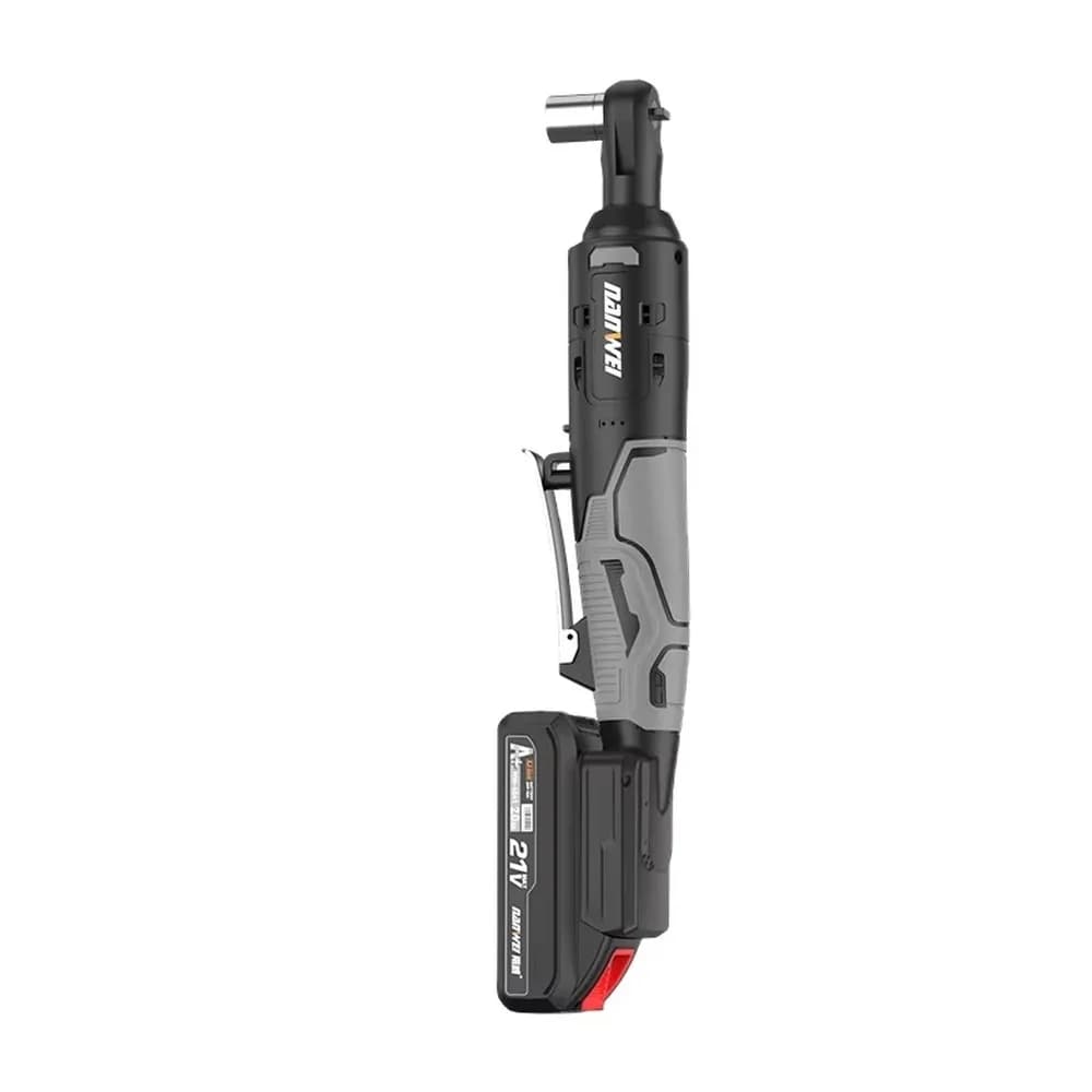 21V Cordless Ratchet Wrench 3/8 Electric Torque Wrench Kit Variable Speed Power Tool for Auto Repair & Home DIY
