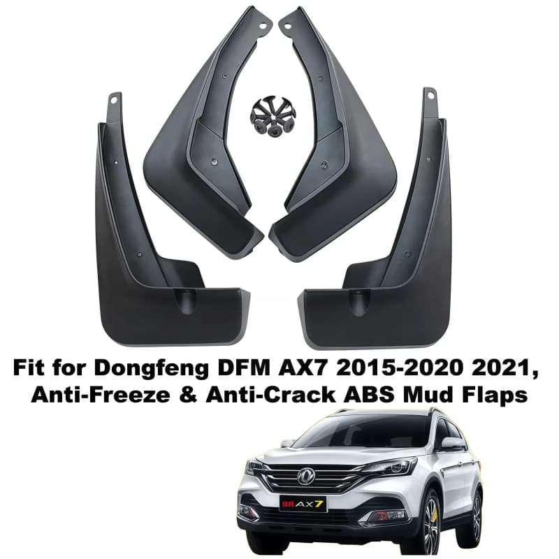 Mudguard For Dongfeng DFM AX7 2015-2020 2021 Mud Flaps Mudguards Splash Guards Fender Mudflaps 4Pcs Car Accesories