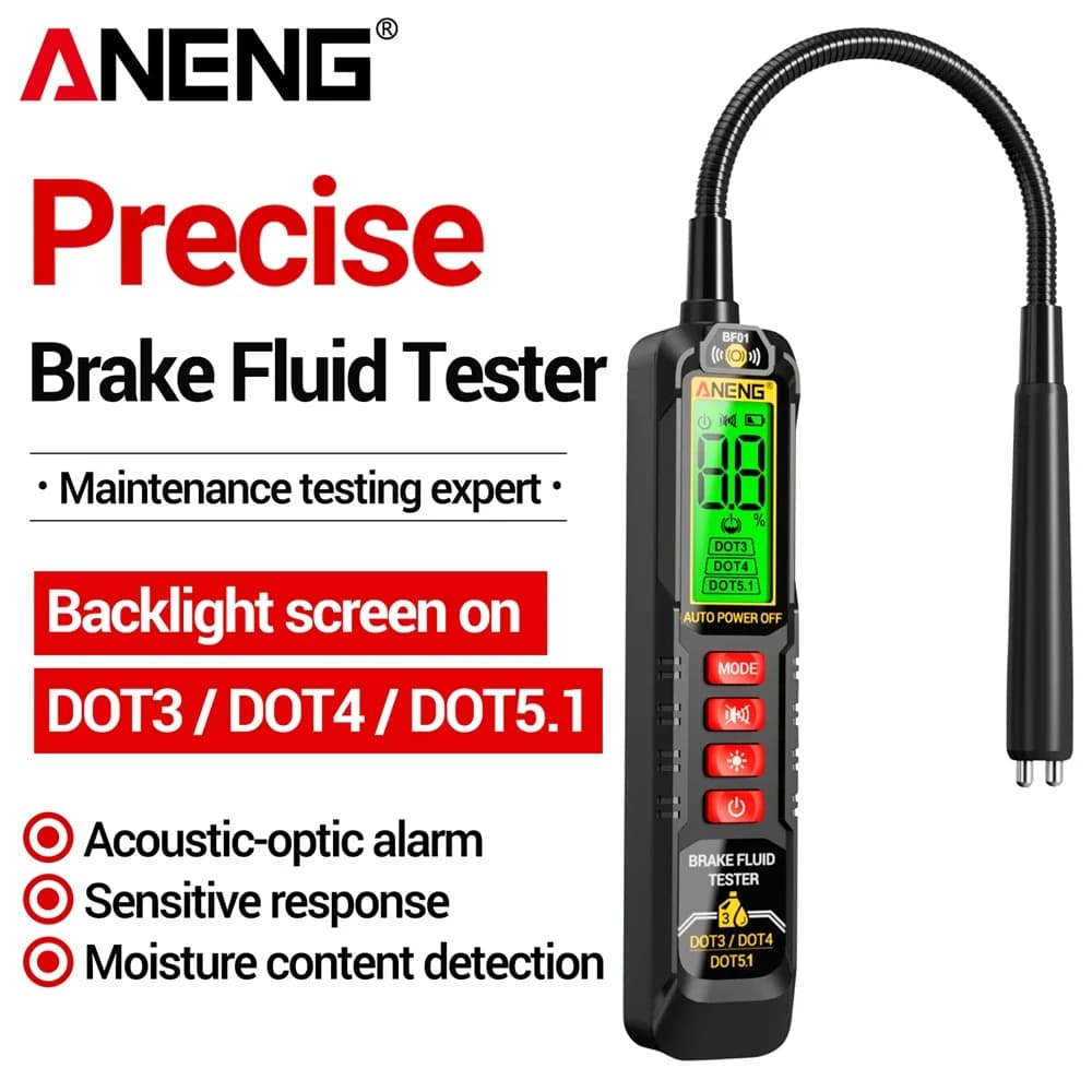 Brake Fluid Tester Universal Oil Quality Check Detector ANENG BF01 Brake Liquid Digital Vehicle Auto Car Brake Oil Tester Tools