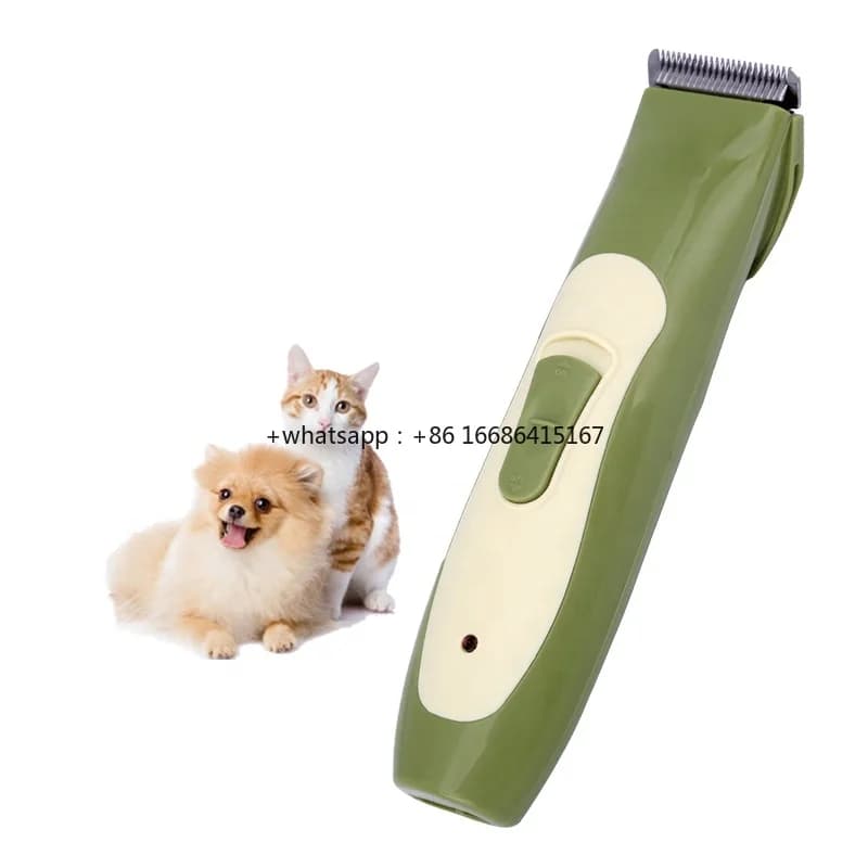 Waterproof Electronic Vet Lithium Battery Dog Hair Clipper Professional Veterinary Trimmer Shaver Grooming Haircut Pet Clipper