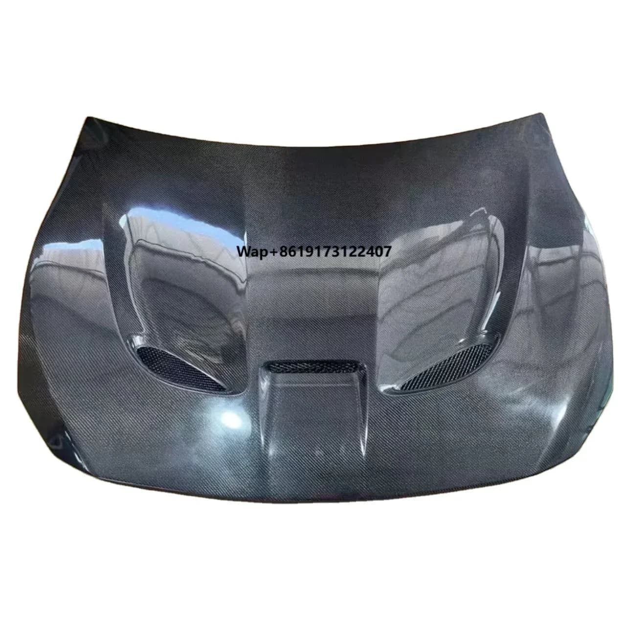 SW Style Carbon Fiber Front Engine Hood Bonnet Cover for  Brz  GT86 2013-2019
