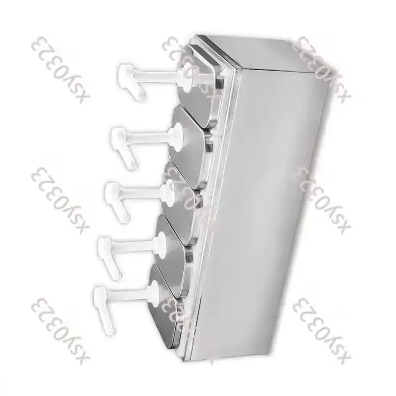 Commercial Hand Press Sauce Pump Quantitative Dispenser for Jam Syrup Honey Kitchen Utensil