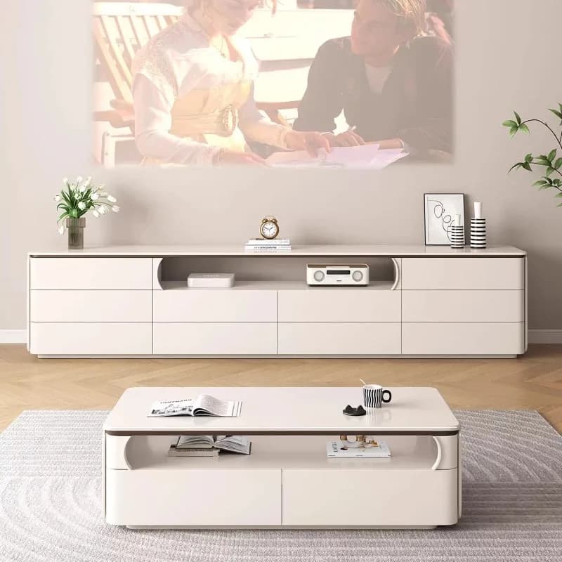 Designer Organizer TV Cabinet Modern Simple Fashion Large Size Vintage Universal Tv Table Display Muebles Lounge Suite Furniture