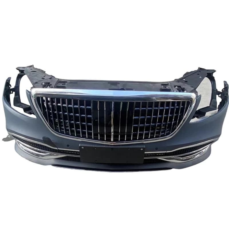 High Quality 2013 2019 2020 Body Kit S-Class W222 Front Bumper Front Face Assembly