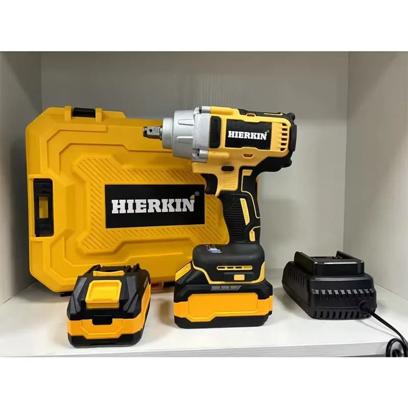 High Power 750N.m Brushless High Torque Auto Repair Tire Wrench Wind Cordless 1/2 Impact Wrench Power Tools Power