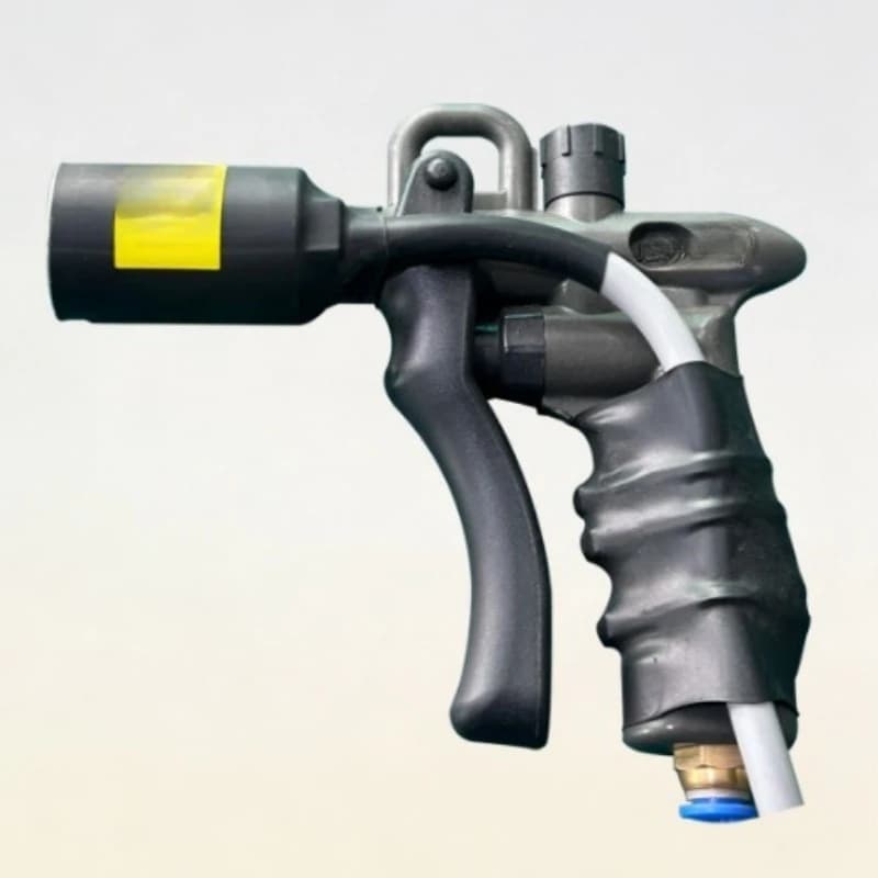 Handheld static eliminator to remove static dust ion air gun