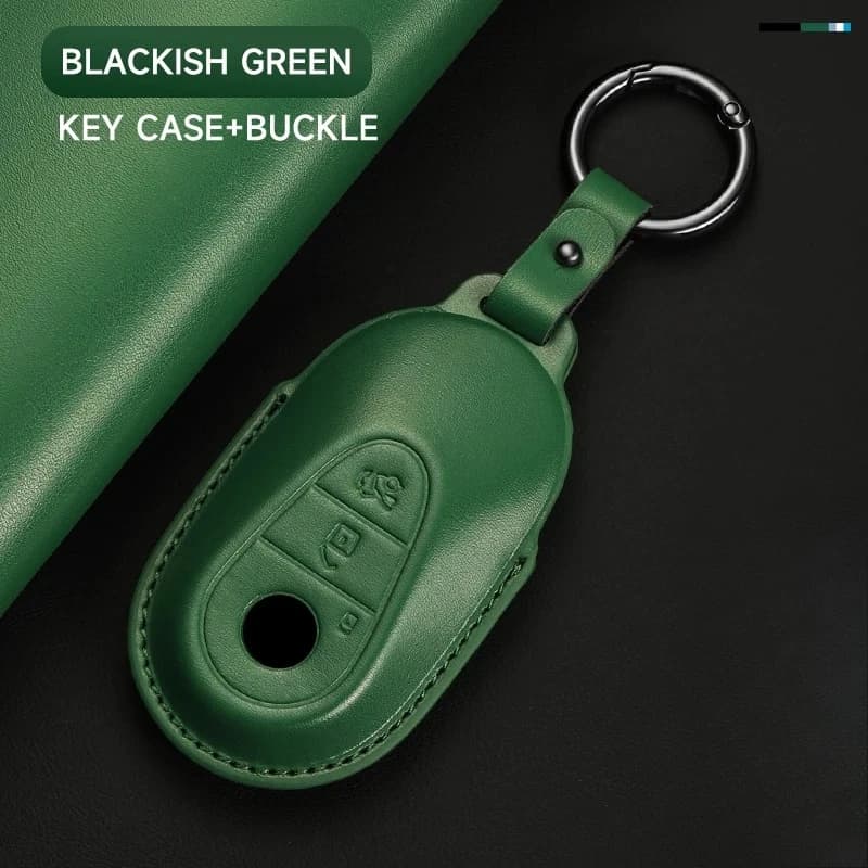 Genuine Leather Car Key Case Cover Key Bag For  Mercedes Benz A C E S G Class GLC CLE CLA GLB GLK GLS Protect Set Accessories