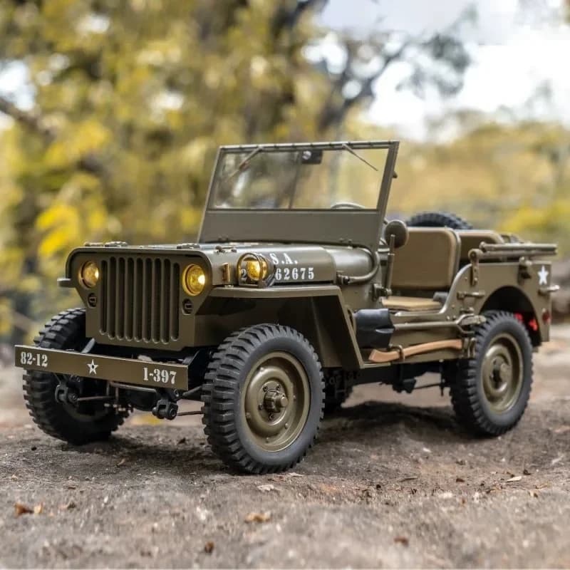 Remote Control Vehicle Off-Road Electric RC Climbing Vehicle Simulation Model Ornament