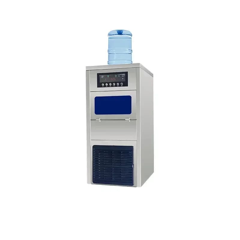 Factory Multi Functional Small Commercial Silica Gel Office Drinking Water Tank Ice Maker ZBJ-65PFT