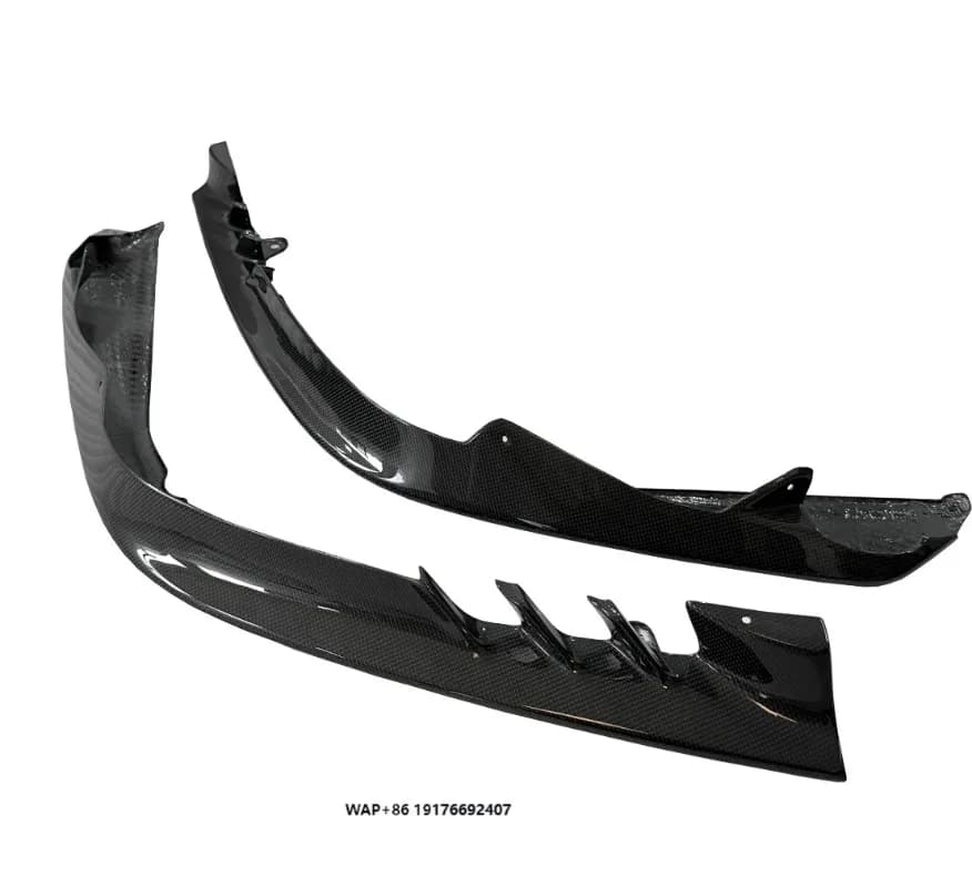 OEM Style Dry Carbon Fiber Car Parts Front Bumper Front Lip Spoiler for SF90