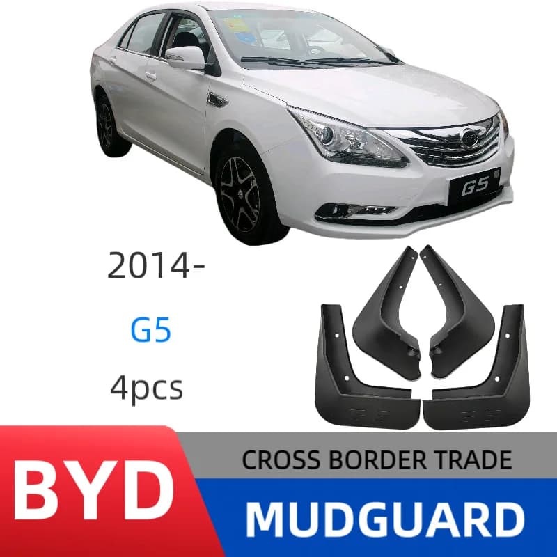 Suitable for BYD G5 2016 Mud Flaps Car Splash Guards Fender Protectors