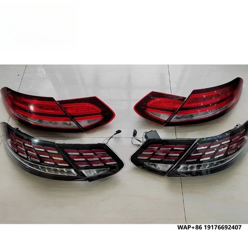 CZJF Rear Left Right Tail Light Assemblies Car Led Tail Light for Benz C Coupe Upgrade to S Coupe W217 2015-2021