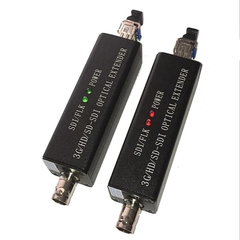 Mini HD-SDI Optical Terminal HD Video Fiber Converter 1080I Optional 3G SDI Transceiver LC Port
