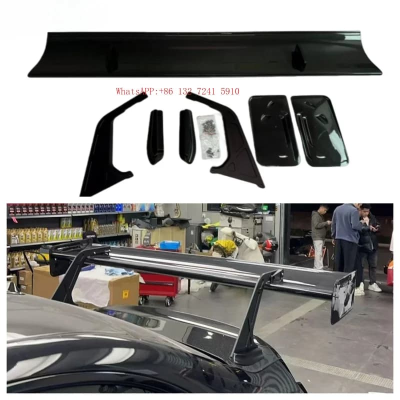 Dry Carbon Fiber Racing Track Spoiler Rear Wing