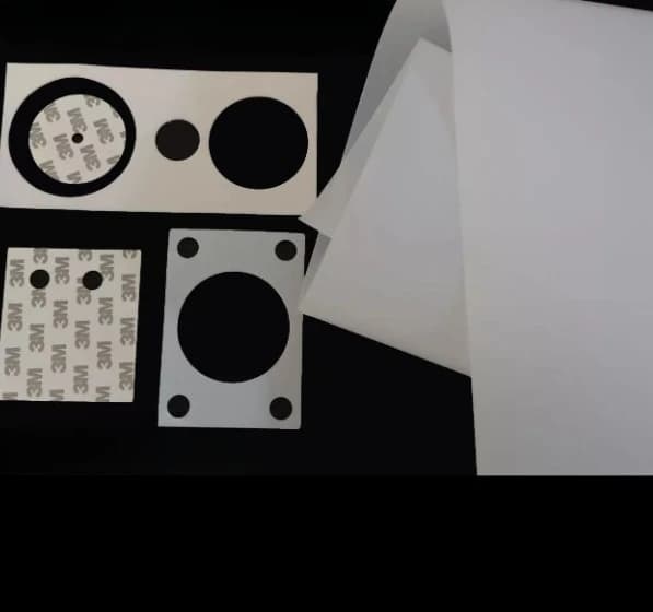 White PTFE Film Sheet 0 03 0 2mm 1Pcs High Temp Resistant Plate Non Stick