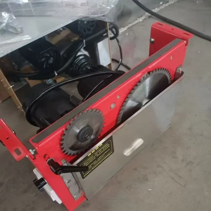 Woodworking Table Saw Portable Precision Panel Saw Multifunction Precision Foldable Sliding Table Saw Mini