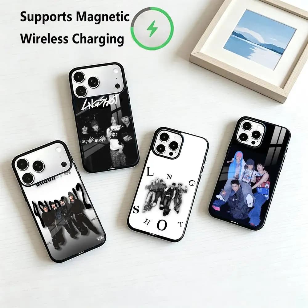 LNGSHOT Hip-Hop-P  Phone Case For iPhone17,16,15,14,13,12,11 Plus,Pro Compatible with magnetic wireless charging Gift