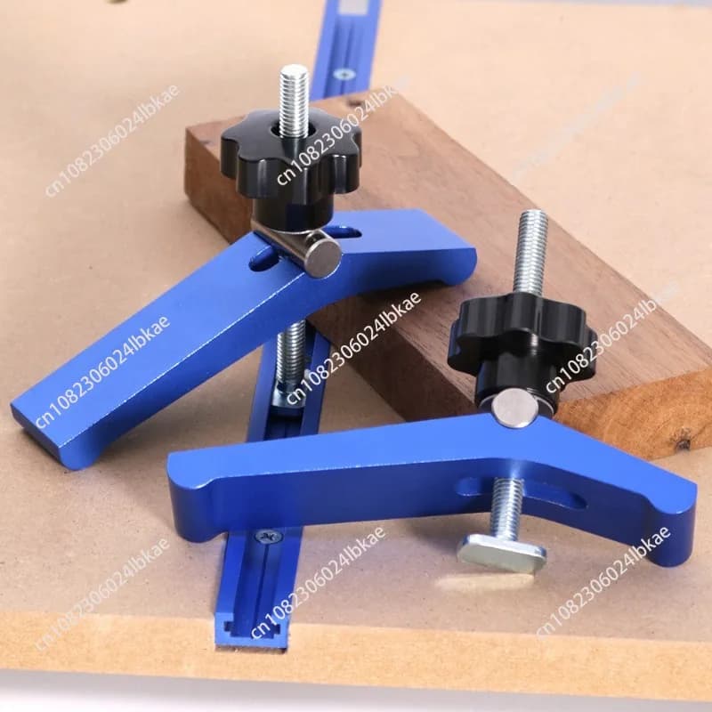 High Hardness T Type Sliding Chute Holder Pure Aluminum Alloy Pressing Block For Woodworking Processing