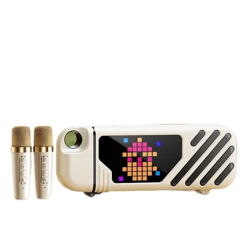K18PRO microphone audio integrated microphone singing k song speaker bluetooth wireless home ktv outdoor use