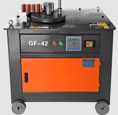 Construction 36mm Stirrup Bender Making Machine 3KW Rebar Hoop Bending Machine