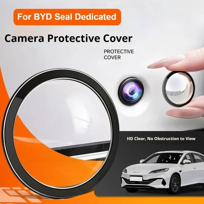 For BYD Seal Seal 06 GT Seal07 EV/DMI Car Dedicated Camera Protection Cover 360° Panoramic Anti-fog Function Camera Lens Cover