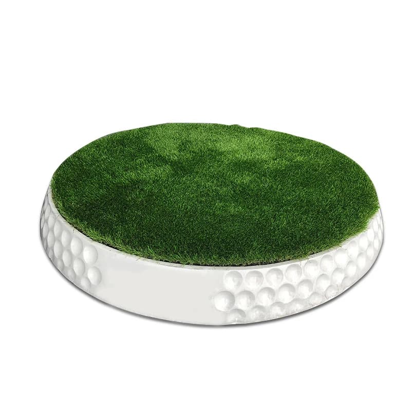High Quality Synthetic Turf Customized Driving Range Simulator Practice Soft 3d Golf Hitting Mat
