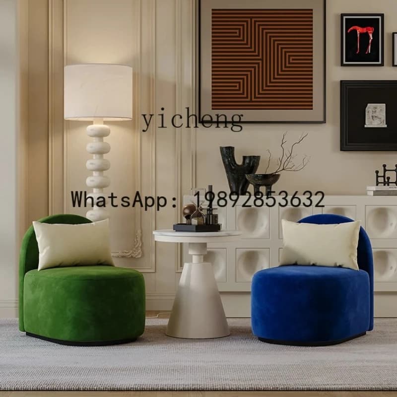 LL Coffee Shop Milk Tea Shop Table and Chair Combination Dessert Shop Simple Leisure Sofa Rest Area Chair