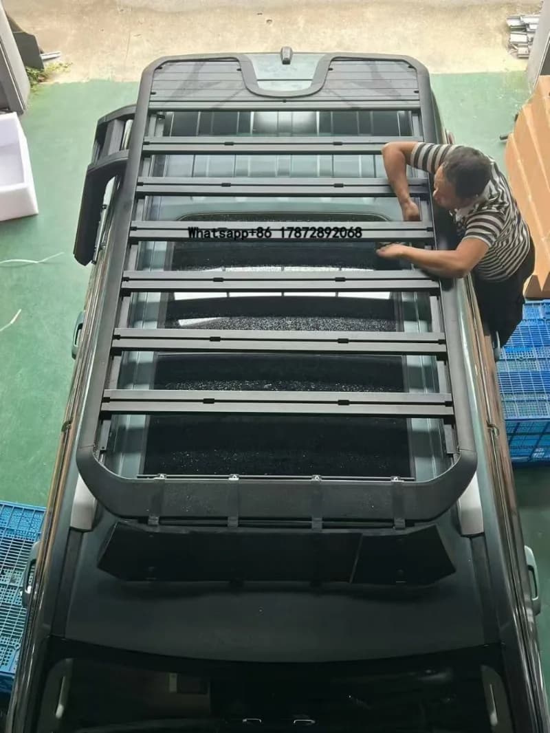 Iron Roof Rack Platform for Jetour T2  Off-Road Sunroof  STYLE or DFD Style Secure Perfect Fit