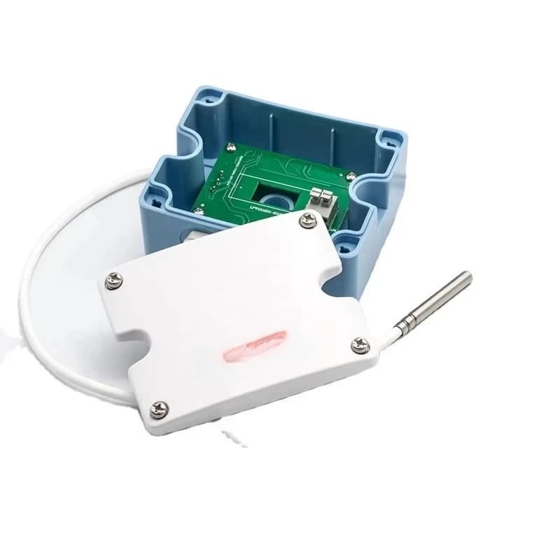 Split Type HVAC High Precision Thermal Resistance Pt100 Temperature Sensor 4-20ma Transmitter for Temperature Monitoring
