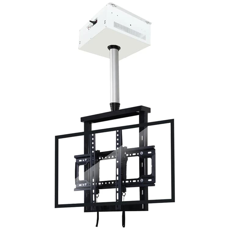 Motorized TV Lift Remote Control 42-60 Inch Curved TV Lifting Mount Projector Support Bracket