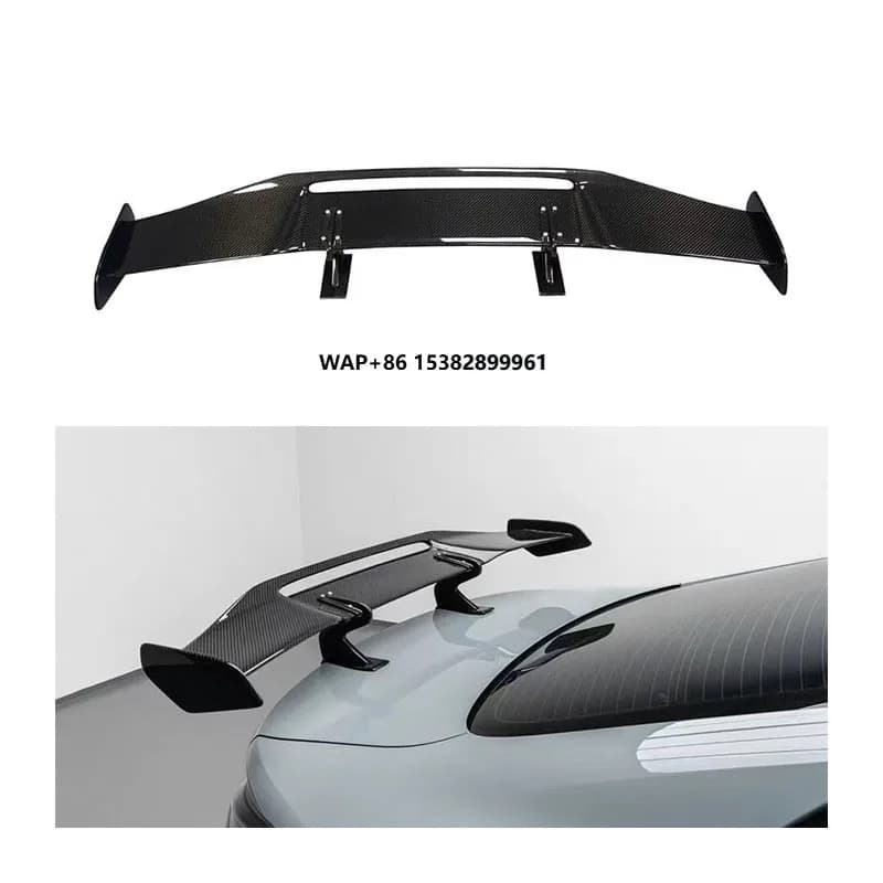 T for 4 Series G22 G23 2021 High-quality Real Dry Carbon Fiber Car Trunk Spoiler Wing Car Rear Spoiler