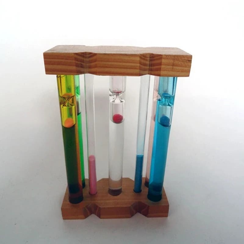 Wooden Hourglass Wooden Frame Quicksand Timer Home Ornament Gifts Ornaments