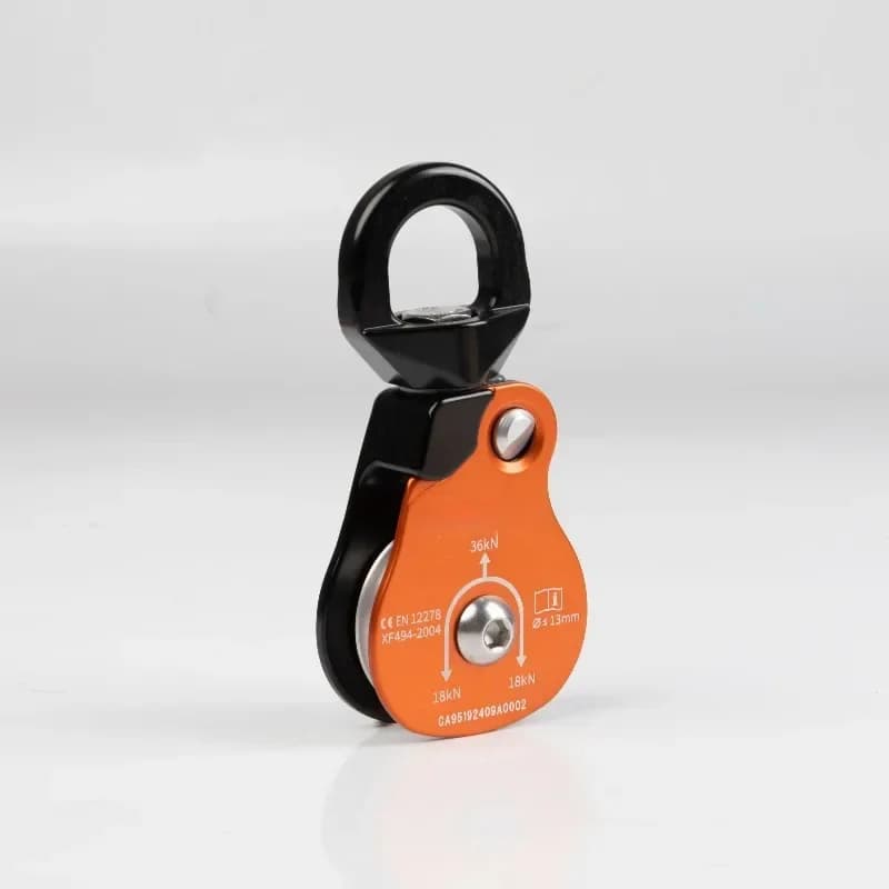 Outdoor climbing anti-crash device Aerial work Rescue diagram Lander Rope grabber