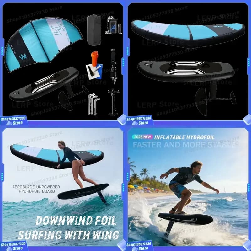 Favorite Inflatable Hydrofoil Board Surfing With Wing Outdoor Portable Stable Hydro Foiling Board for Water Sports
